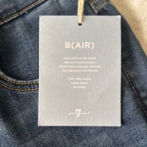 7 For All Mankind The Ankle Skinny Dutchess Blue Denim Jeans Size 27